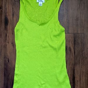 Lilly Pulitzer xsmall lime green tank